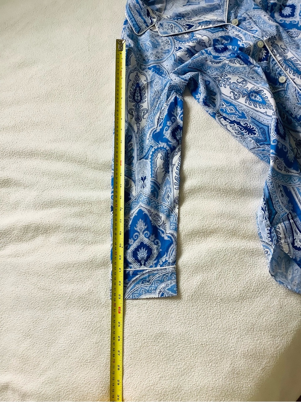 Lauren Ralph Lauren  Paisley Nightshirt Brand New, Sz. S - Picture 9 of 13